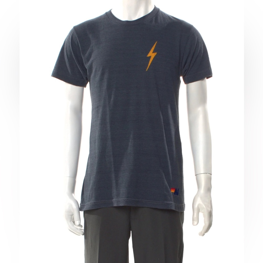 ⚡️AVIATOR NATION • BOLT TEE - Charcoal Grey - Picture 2 of 11